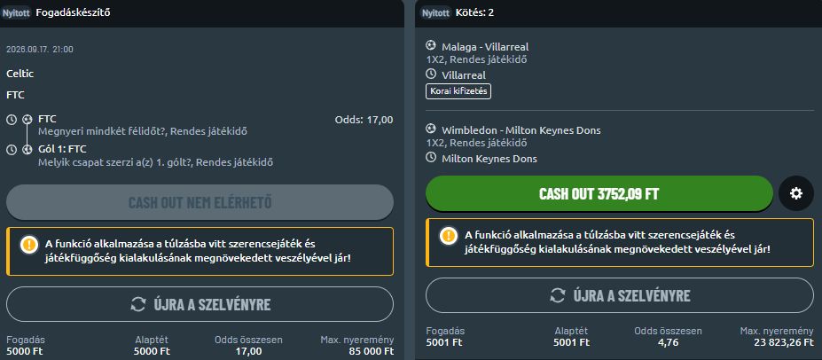 Thursday Bets 01